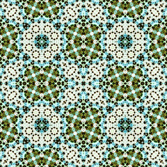 Seamless square carpet pattern. The texture is abstract. The background is abstract endless