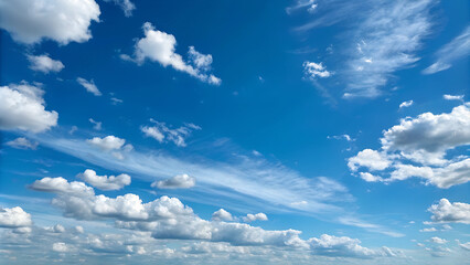Fototapeta premium blue sky with clouds