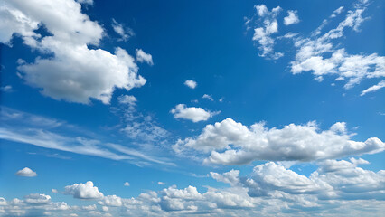 Fototapeta premium blue sky and clouds