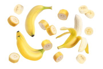 bananas and banana slice