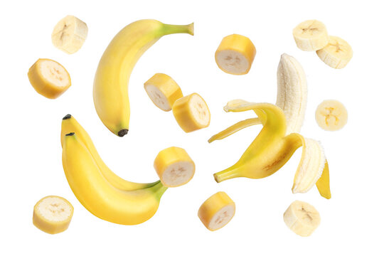 bananas and banana slice