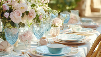 Pastel cottage decor, country house interior design and home decor, decoration accessories and furniture, English countryside style ideas