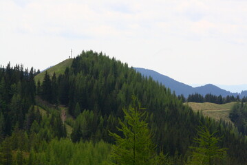 Wedrujac po gorach.
