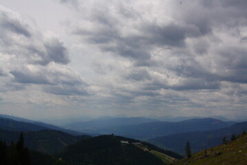 Wedrujac po gorach.