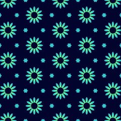 seamless pattern with flowers.pattern, seamless, flower