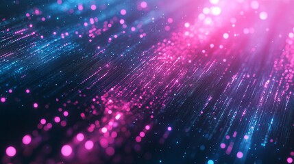 Obraz premium A colorful, swirling background with pink and blue lights