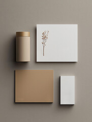 Elegant Minimalist Home Decor Arrangement Featuring Natural Elements Indoor Space Digital Artwork Calm Environment Contemporary Viewpoint Aesthetic Harmony for SEO Impact