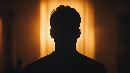 Inspiration Morning Light Man Silhouette Sunrise Image