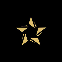 stars icon, decorative twinkle and bursts forms, abstract shining flash symbols