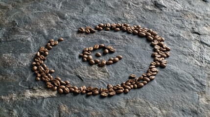 The Coffee Bean Swirl Design