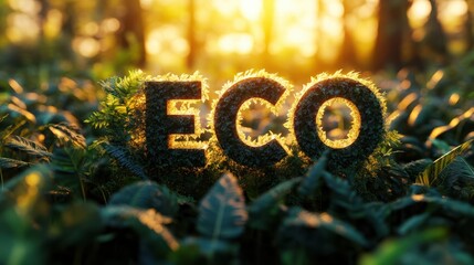 The Eco Sign in Nature