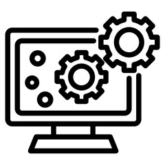 Computer science icon