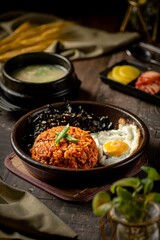 TRADITIONAL KOREA RESTAURANT FOOD 