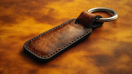 Leather Keychain