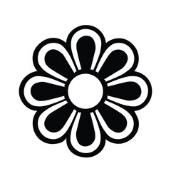 Ornamental Floral Design A classic black and white floral design element featuring elegant, curved leaves and intricate detailing. Perfect for use in decorative borders, logos