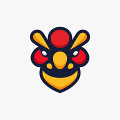 Gamer mascot logo design vector. Gamer illustration for sports team. Man in hood sweater vector illustration. Modern illustration concept style for badge.eps