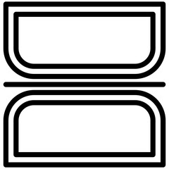 학교 생활 아이콘 견출지