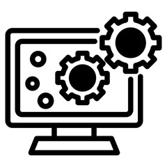 Computer science icon