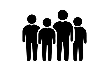 People figures icon set