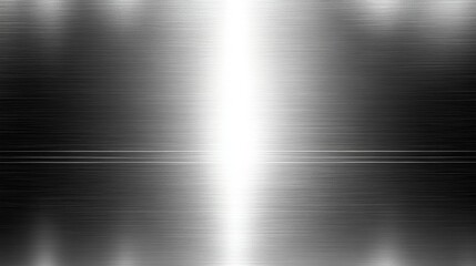 Fototapeta premium Metallic background with sleek, reflective texture, shiny appearance adding a futuristic vibe