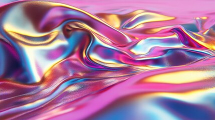 Metallic texture with a reflective, shiny surface, sleek and futuristic, very detailed