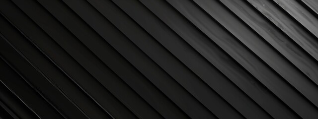 Obraz premium Diagonal Lines on Black Background for Design, Banner Template, Abstract Diagonal Lines Wallpaper with Copy Space, Minimalist Diagonal Pattern Wallpaper