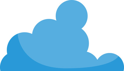 Blue Cloud Illustration