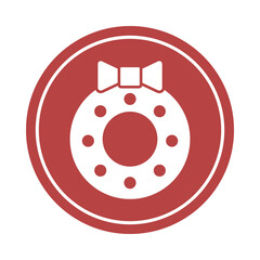 Red Christmas icon