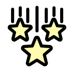 New year icon symbol- firework icon