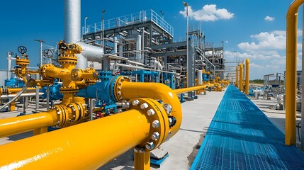 Galvanized steel pipes are paired with fittings for versatility