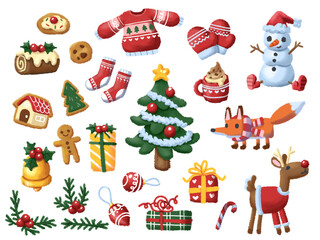 Set assets in theme Chrismas