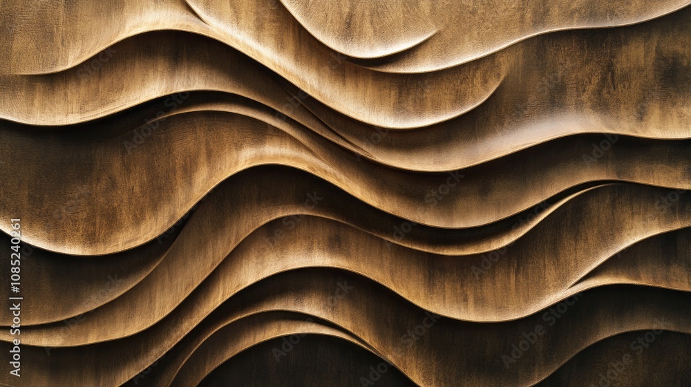 Poster the image is a close up of a brown wave with a lot of detail