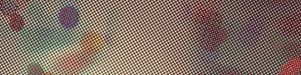 Panoramic abstract banner template. Wide angle rough stylized mystic texture wallpaper with copy space for design.