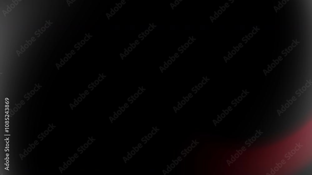 Poster dark red blurred curves on a black background, creating a dynamic and abstract design suitable for b