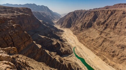 wadi disah also known as wadi qaraqir generate ai