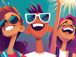 Joyful School Party: Celebrating the New Year with Smiles