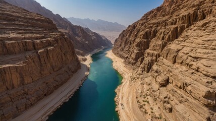 wadi disah also known as wadi qaraqir generate ai