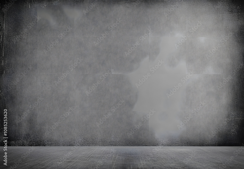 Poster grunge grey background with space for text or image