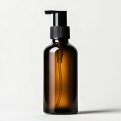 modern amber spray bottle with sleek design, perfect for professional use. Its minimalistic style enhances any setting, making it ideal for various applications