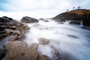 Giant's Causeway in a beautiful summer day, Northern Ireland