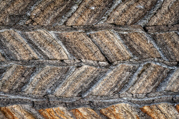 Close up of natural texture, color and shape from Iceland. Beautiful abstract and artistic nature for background.
