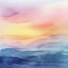 Soft Pastel Gradient Watercolor Texture Background