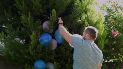 Preparing for the Gender Reveal Party