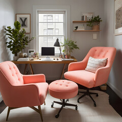 Fototapeta premium modern living room with furniture