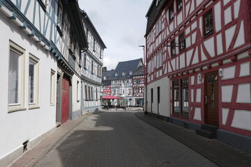 Gasse zum Marktplatz von Bad Camberg