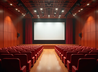 Fototapeta premium Presentation Hall Mockup
