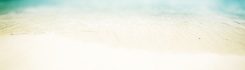 Water tropical panorama