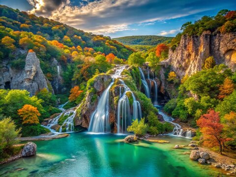 Explore Turner Falls in Arbuckle Mountains, Oklahoma - A Scenic Natural Wonder with Waterfalls, Hiking, and Stunning
