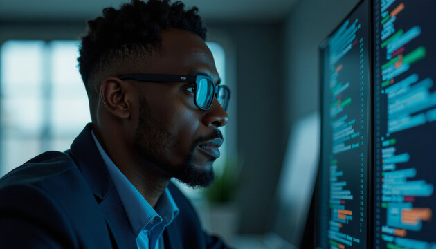 Focused Programmer at Work