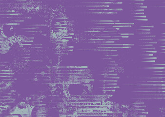 Obraz premium Background with glitch distorted grunge textures . grunge background texture with halftone dots, glitched shapes, textures and lines .Screen print vector background with grunge textured surface.
